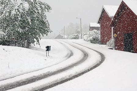 Snöoväder drar in över Sverige - igen